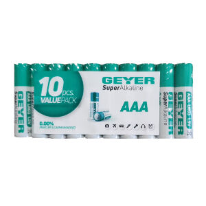 GEYER ΜΠΑΤΑΡΙΑ ΑΑΑ/ LR03 PROMO PACK 5+5TMX GEYER