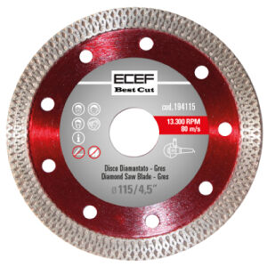 ΔΙΣΚΟΣ ΔΙΑΜΑΝΤΕ PRO GRES ΛΕΠΤΟΣ 180MM 194180 ECEF