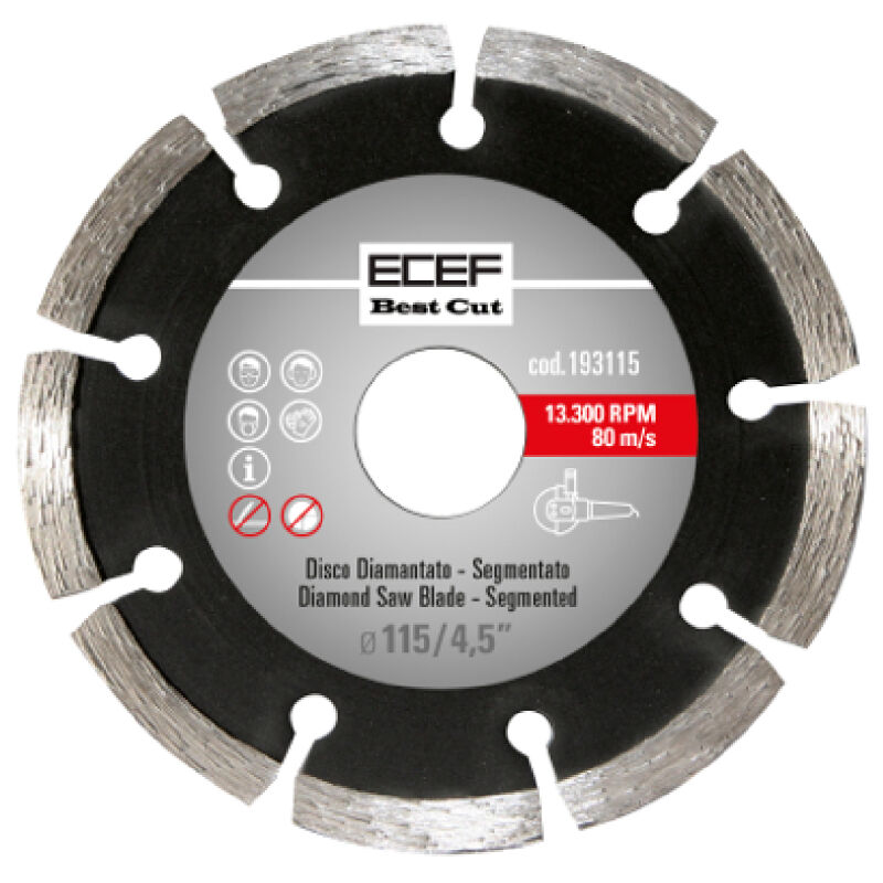 ΔΙΣΚΟΣ ΔΙΑΜΑΝΤΕ PRO LASER 115MM 193115 ECEF