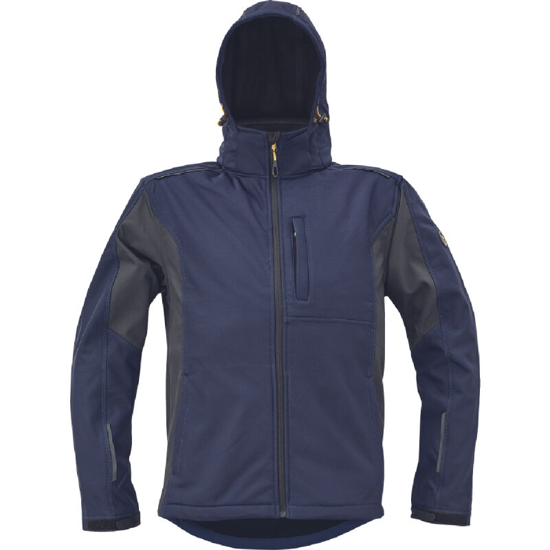 ΜΠΟΥΦΑΝ SOFTSHELL ΕΡΓΑΣΙΑΣ ΑΔΙΑΒΡΟΧΟ DAYBORO ΜΠΛΕ 100%poly, 300g/m² L CERVA