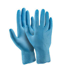 ΓΑΝΤΙΑ ΜΙΑΣ ΧΡΗΣΗΣ NITRILE ΜΠΛΕ DEXT 9/L (ΚΟΥΤΙ ΤΩΝ 100τεμ.) D3609 ACTIVE GEAR