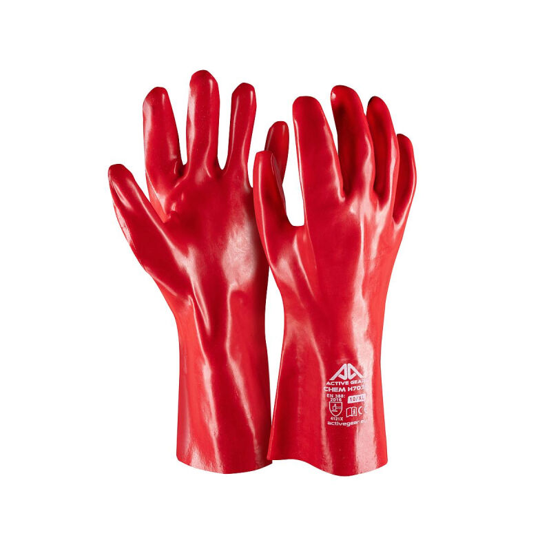 ΓΑΝΤΙΑ ΧΗΜΙΚΩΝ No5 PVC ΠΕΤΡΕΛΑΙΟΥ 10''-35cm REDSTART ACTIVE GEAR
