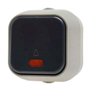 GEYER ΜΠΟΥΤΟΝ IP54 H2-B113M-W ΛΕΥΚΟΣ GEYER
