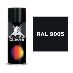 ΣΠΡΕΙ ΜΑΥΡΟ ΜΑΤ ''BLACK MATT'' QUANTUM RAL 9005 - 400ml QUANTUM