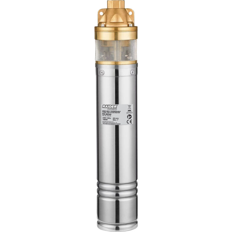 RAIDER ΑΝΤΛΙΑ ΓΕΩΤΡΗΣΕΩΝ ΟΜΒΡΥΩΝ RD-WP69 1500W 1" 40L/min 99m 070176 RAIDER