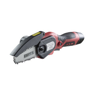RAIDER Αλυσοπρίονο Κλαδευτικό Μπαταρίας 2x2Ah 20V 0,73kg με Λάμα 10cm RD-GP21 Set 075720 RAIDER
