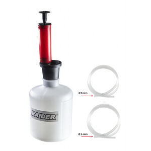 RAIDER ΑΝΤΛΙΑ ΕΞΑΓΩΓΗΣ ΠΕΤΡΕΛΑΙΟΥ-ΛΑΔΙΟΥ 1,6L 1,3m ΛΑΣΤΙΧΟ 075907 RAIDER