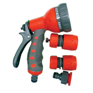 TOP GARDEN ΠΙΣΤΟΛΙ ΝΕΡΟΥ 7 ΘΕΣΕΩΝ ME SOFT GRIP ΣΕΤ 4τεμ 1/2'' 380924 TOP GARDEN
