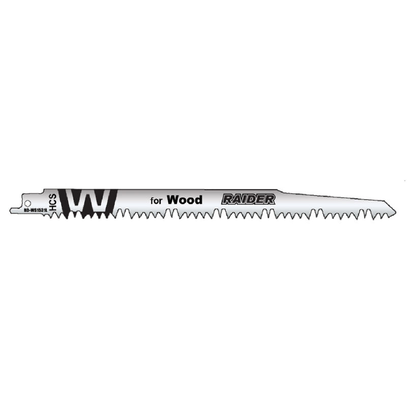 RAIDER ΛΑΜΑ ΣΠΑΘΟΣΕΓΑΣ ΞΥΛΟΥ ΣΕΤ 2 τεμ RD-WS15134L- 155502 RAIDER