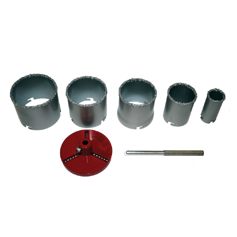 RAIDER ΠΟΤΗΡΟΤΡΥΠΑΝΟ ΚΕΡΑΜΙΚΩΝ ΣΕΤ 7τεμ 33-83ΜΜ 157714 RAIDER