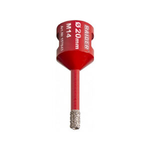 RAIDER ΠΟΤΗΡΟΤΡΥΠΑΝΟ ΔΙΑΜΑΝΤΕ M14 Φ20mm 157843 RAIDER