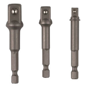 RAIDER ΑΝΤΑΠΤΟΡΕΣ ΣΕΤ 3τεμ (ΑΠΌ 1/4'' ΣΕ 1/4'',3/8'',1/2'') 158904 RAIDER
