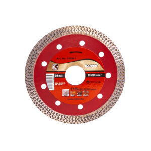 RAIDER ΔΙΣΚΟΣ ΚΟΠΗΣ ΔΙΑΜΑΝΤE TURBO SUPER THIN 115x2mm 162201 RAIDER