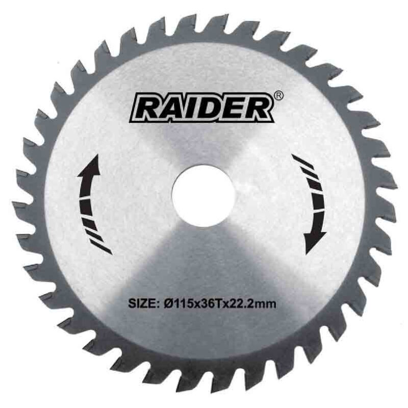 RAIDER ΔΙΣΚΟΣ ΚΟΠΗΣ ΞΥΛΟΥ Φ30/Φ250/48Δόντια 163116 RAIDER