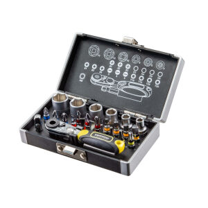 TOP MASTER ΣΕΤ ΚΑΣΤΑΝΙΑ 26τεμ. ΜΕ ΚΑΡΥΔΑΚΙΑ 1/4'' & ΜΥΤΕΣ 330157 TOP MASTER