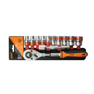 GADGET ΚΑΡΥΔΑΚΙΑ ΣΕΤ 12 τεμ 1/2'' ΜΕ ΚΑΣΤΑΝΙΑ 330578 GADGET