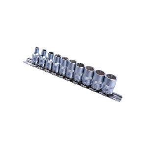 TOP MASTER ΚΑΡΥΔΑΚΙΑ ΔΩΔΕΚΑΓΩΝΑ  ΣΕΤ 1/4'' 10τεμ 331610 TOP MASTER