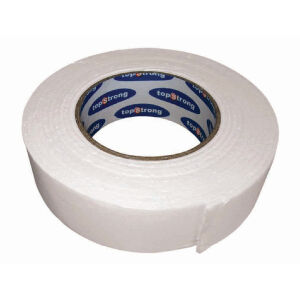 TOP STRONG ΤΑΙΝΙΑ ΔΙΠΛΗΣ ΟΨΗΣ ΜΕ ΑΦΡΟ 18mm*5m 930104 TOP STRONG