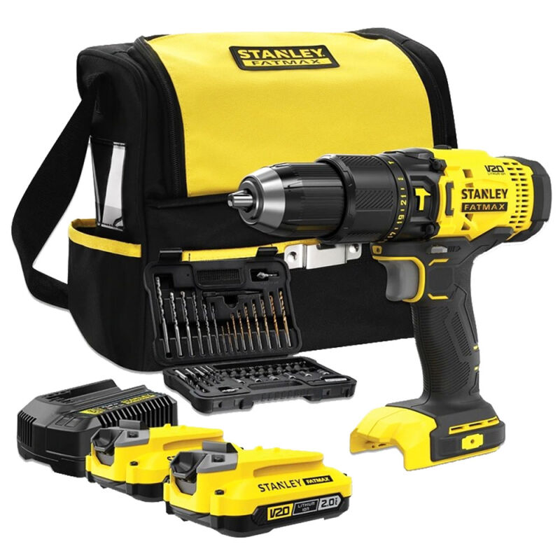 ΔΡΑΠΑΝΟΚΑΤΣΑΒΙΔΑ ΚΡΟΥΣΤΙΚΑ STANLEY 18V SFMCD711DSA V20 2X2