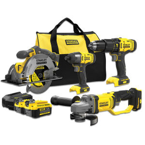 ΔΡΑΠΑΝΟΚΑΤΣΑΒΙΔΑ STANLEY SFMCK469M2 18V ΣΕΤ ΜΕ ΠΑΛΜΙΚΟ
