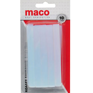 ΚΟΛΛΑ ΘΕΡΜΟΚΟΛΛΗΤΙΚΗ MACO MC.0112120 ΑΣΠΡΗ - ΔΙΑΦΑΝΗ ΣΕΤ 10 ΤΕΜ 11