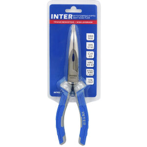 ΣΤΡΑΒΟΤΣΙΜΠΙΔΑ INTER 718959 ΥΨΗΛΗΣ ΜΟΧΛΕΥΣΗΣ 200mm CrV 60  ΜΠΛΕ ΓΚΡΙ TPR ΛΑΒΗ
