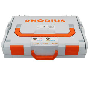 ΤΡΟΧΟΙ RHODIUS ΧΤ10 125Χ1 INOX ΤΟΡ-ΒΑΛΙΤΣΑ 135 ΤΕΜΑΧΙΩΝ