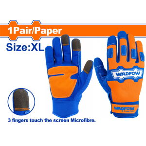 WADFOW ΓΑΝΤΙΑ ΜΗΧΑΝΙΚΟΥ MICROFIBRE PVC XL (WMG1E03)