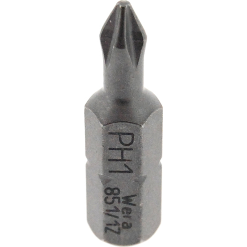Μύτη κατσαβιδιού σταυρωτή Philips Universal 25mm 851/1 Wera
