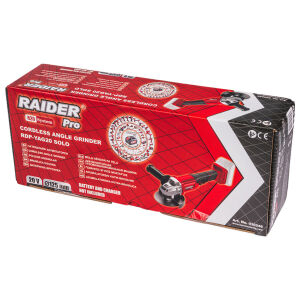 Solo Γωνιακός Τροχός 125mm 20V RAIDER R20