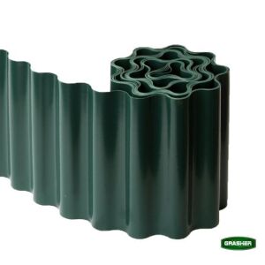 Μπορντούρα Κήπου Πλαστική 20cm x 9m Πράσινο GRASHER