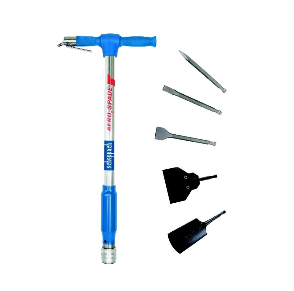 Αεροκόπιδο Σετ Πολλαπλών Χρήσεων με 5 Εξαρτήματα Scheppach AeroSpade