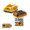 Παλμικό Κατσαβίδι Μπαταρίας Brushless 20V Ingco