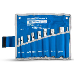 Κλειδιά Σωληνωτά Σετ 8τεμ BORMANN Pro BHT7563