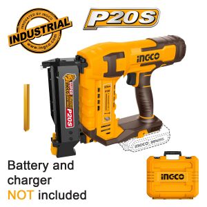 Καρφωτικό Μπαταρίας 20V Li-Ion με Ακέφαλο Καρφιά SOLO Ingco