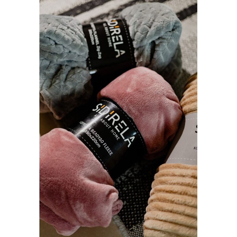 ΚΟΥΒΕΡΤΑ FLANNEL ZIG ZAG - 200x220cm 12ΤΜΧ/ΚΙΒ - Image 3