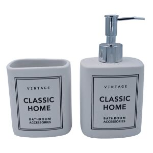 ΣΕΤ ΜΠΑΝΙΟΥ DISPENSER VINTAGE 12 ΤΜΧ/ΚΙΒ - Image 3