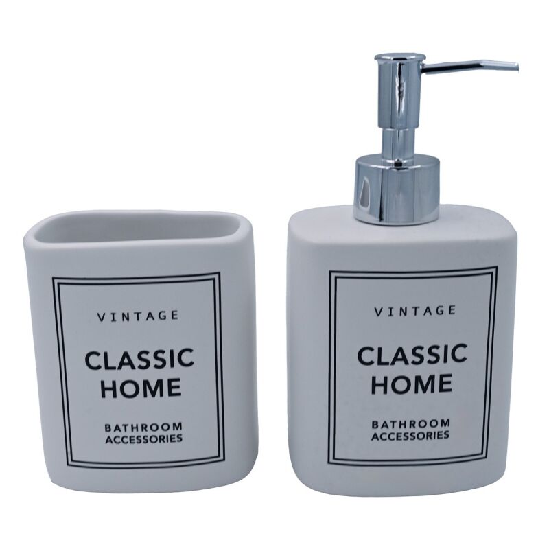 ΣΕΤ ΜΠΑΝΙΟΥ DISPENSER VINTAGE 12 ΤΜΧ/ΚΙΒ - Image 3